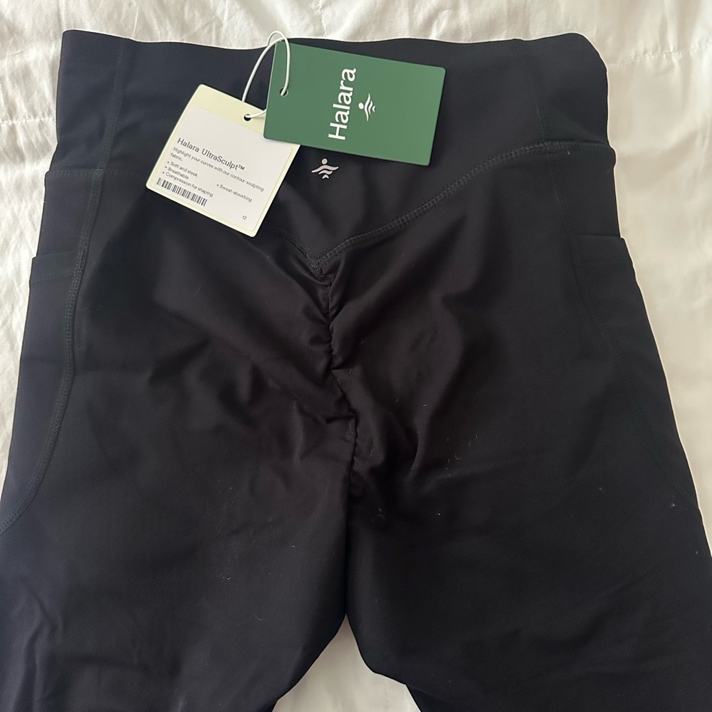 HALARA UltraSculpt Color:Black,  Leggings Sleek and Versatile Bottoms